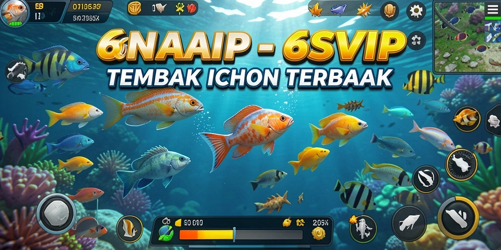 Gameplay seru dan menantang dari 6SVIP saat memburu ikan.