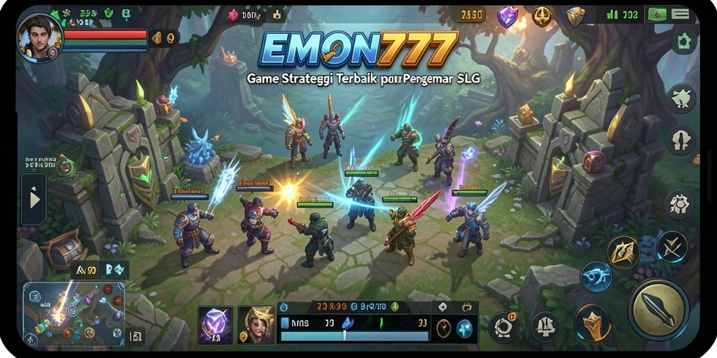 Gameplay EMON777 yang mendebarkan dan strategis.