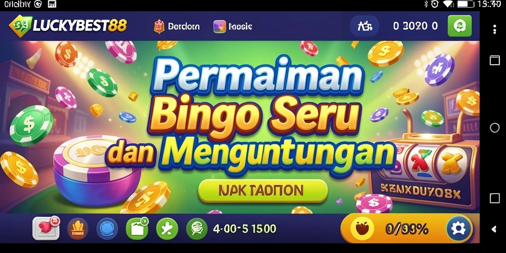 Tampilan gameplay seru dalam LUCKYBEST88 yang membuat Bingo semakin mengasyikkan.