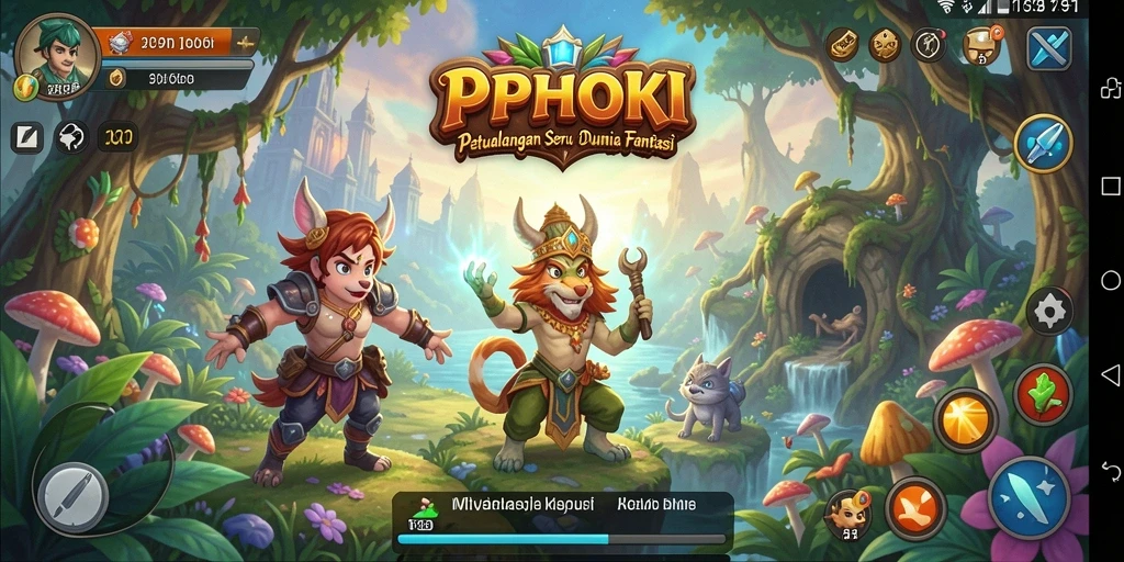 Tampilan gameplay PPHOKI yang menarik dan penuh aksi.