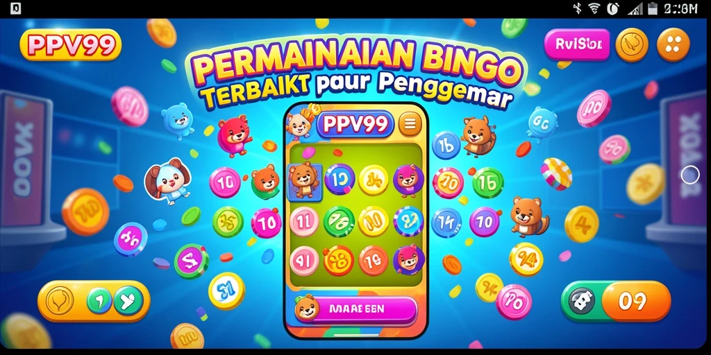 Tampilan gameplay Bingo yang menarik dan interaktif di PPV99.