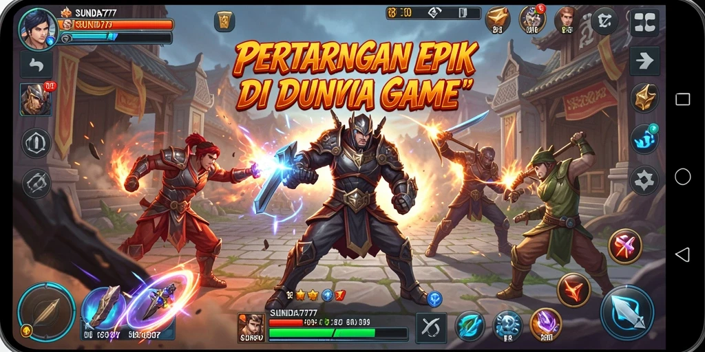 Gameplay seru dengan pertarungan mendebarkan di SUNDA777.